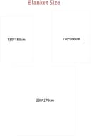 Thumbnail 6 de TASTHROW Coperta Vellutata in Pile 230x270 cm rosa 🛏️