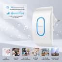 Thumbnail 3 de TECKNET Campanello senza fili 400 m, 60 melodie 🔔