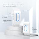 Thumbnail 5 de TECKNET Campanello senza fili 400 m, 60 melodie 🔔