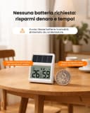 Thumbnail 3 de Termoigrometro solare per casa, alimentato dalla luce ☀️