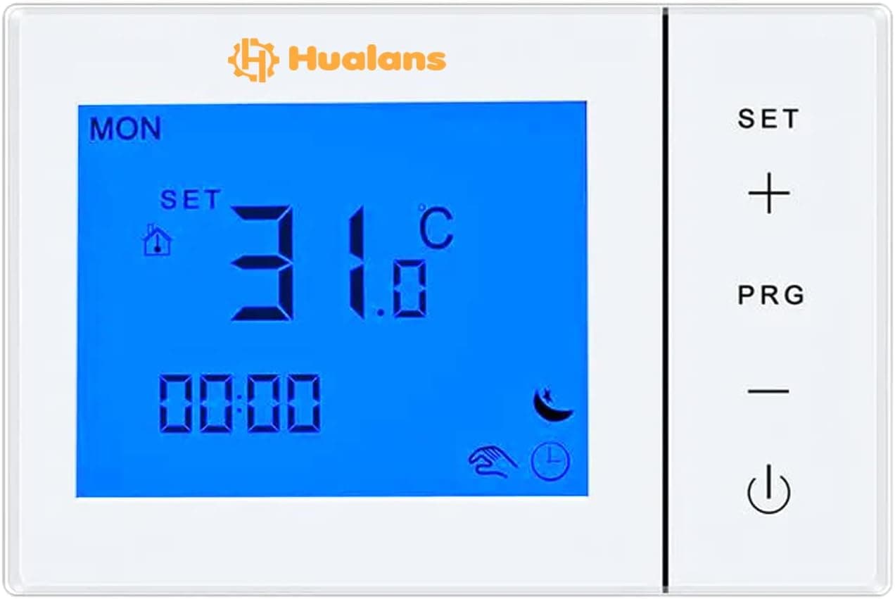Termostato digitale da parete per caldaia a gas, 2 fili 🔧