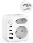 Thumbnail principal de TESSAN Adattatore presa americana con 4 USB e interruttore 🔌