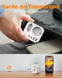 Thumbnail 5 de TESSAN Adattatore presa americana con 4 USB e interruttore 🔌