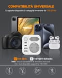 Thumbnail 6 de TESSAN Adattatore presa americana con 4 USB e interruttore 🔌