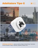 Thumbnail 1 de TESSAN Adattatore presa UK tipo G con 4 porte e interruttore 🔌