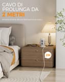 Thumbnail 4 de TESSAN Ciabatta multipresa 8 Schuko 2 m con 4 USB 🔌