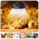 Thumbnail 5 de testyu Lampada riscaldante per rettili 200 W 🐢