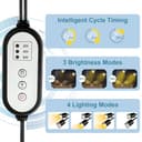 Thumbnail 2 de testyu Lampada riscaldante per tartarughe 25W+50W 🐢