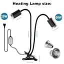 Thumbnail 5 de testyu Lampada riscaldante per tartarughe 25W+50W 🐢