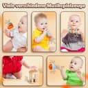 Thumbnail 2 de Teverellsax Giochi neonato 5 pezzi sonagli e strumenti musicali 🎲