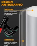 Thumbnail 2 de Tevlaphee Bloccasterzo 4 ganci per volante fino a 41,5 cm 🚗