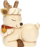 Thumbnail principal de THUN Renna Robin Seduta in ceramica 15 cm 🎄