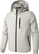 Thumbnail principal de TONY BACKER 6860 Giacca softshell uomo impermeabile antivento con cappuccio 🧥