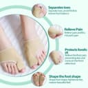 Thumbnail 2 de Tutore Alluce Valgo Correttore con cuscinetto in silicone per avampiede 🦶