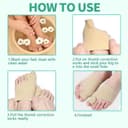 Thumbnail 4 de Tutore Alluce Valgo Correttore con cuscinetto in silicone per avampiede 🦶