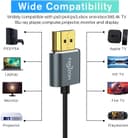 Thumbnail 1 de Twozoh Cavo HDMI 2.0 0,3 m 5 pezzi per TV e console 📺