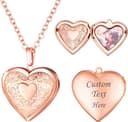 Thumbnail 4 de U7 Collana donna personalizzata con ciondolo portafoto cuore 📿