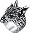 Thumbnail principal de U7 Drago anello uomo in acciaio inox misura 14–32 💍