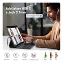 Thumbnail 1 de UGREEN Adattatore USB-C a jack 3,5 mm con DAC per cuffie 🎧
