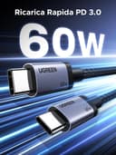 Thumbnail 2 de UGREEN Cavo USB-C 60W ricarica rapida 0,5 m 🔌