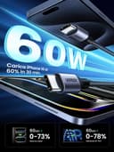 Thumbnail 1 de UGREEN Cavo USB-C PD 60W da 3 m per dispositivi 📱