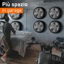 Thumbnail 1 de Upgrade4cars Porta gomme da muro per 8 pneumatici 🛞