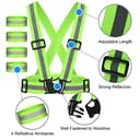 Thumbnail 2 de URAQT Gilet riflettente regolabile per corsa e ciclismo 🚴