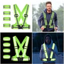 Thumbnail 3 de URAQT Gilet riflettente regolabile per corsa e ciclismo 🚴