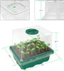 Thumbnail 3 de Vassoi per germinazione con luce a spettro completo, kit 5 pezzi 🌱