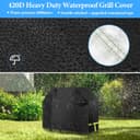 Thumbnail 3 de VDISRR Copertura Barbecue 147×61×122 cm impermeabile 🌧️