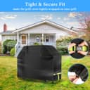 Thumbnail 4 de VDISRR Copertura Barbecue 147×61×122 cm impermeabile 🌧️