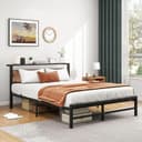 Thumbnail 2 de VERFARM Telaio letto in metallo 140x200 cm 🛏️
