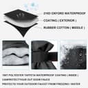 Thumbnail 2 de Vicloon Protezione per rubinetto 2 pezzi arancio/nero 🚰