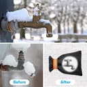 Thumbnail 6 de Vicloon Protezione per rubinetto 2 pezzi arancio/nero 🚰