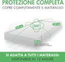 Thumbnail 1 de Welldora Coprimaterasso Antiacaro 180x200x28 cm 🛏️