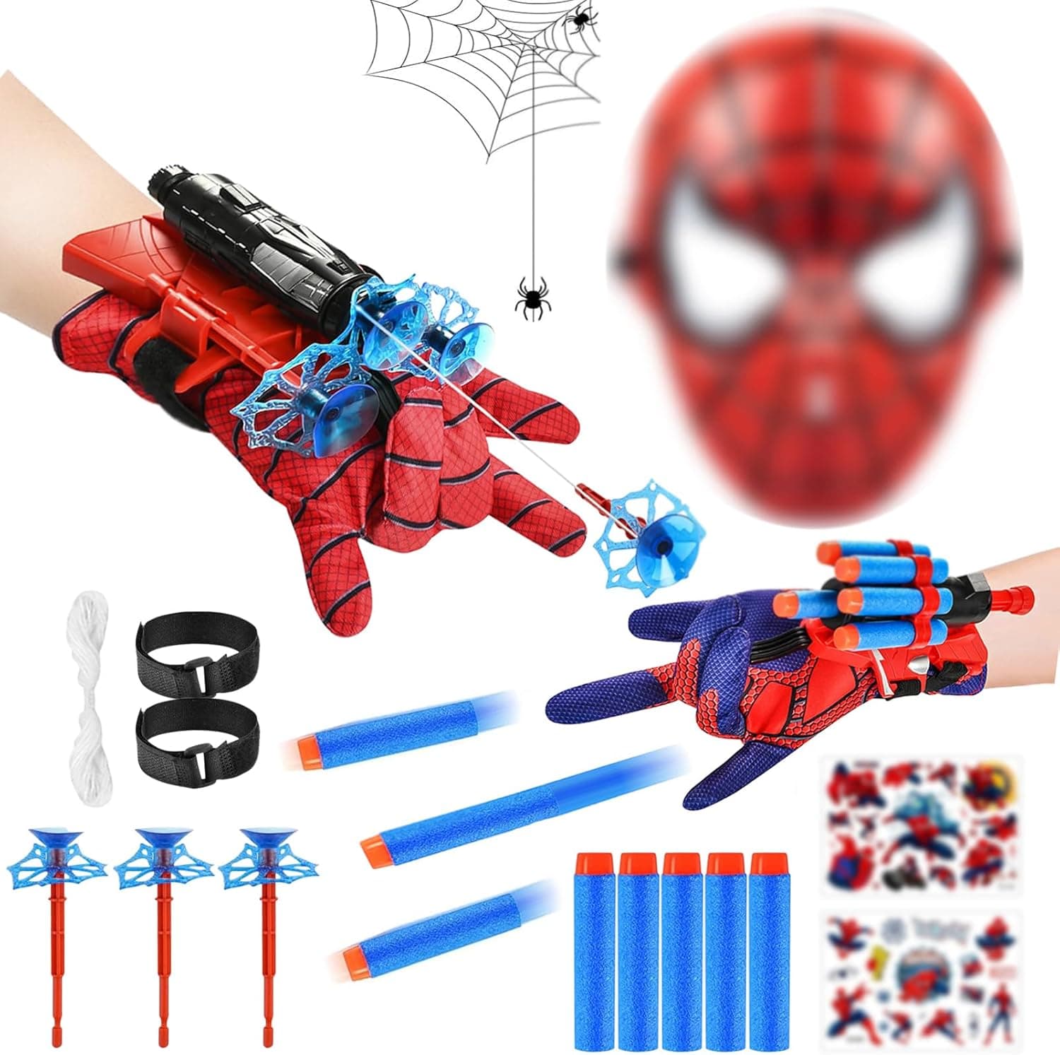 WYFDCZZP Guanti Spiderman per bambino 5–10 anni 🧤