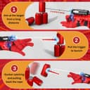 Thumbnail 3 de WYFDCZZP Guanti Spiderman per bambino 5–10 anni 🧤