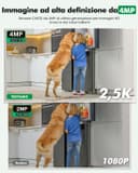 Thumbnail 1 de YESYAMO Telecamera Wi‑Fi interna 4MP PTZ 360° 📷