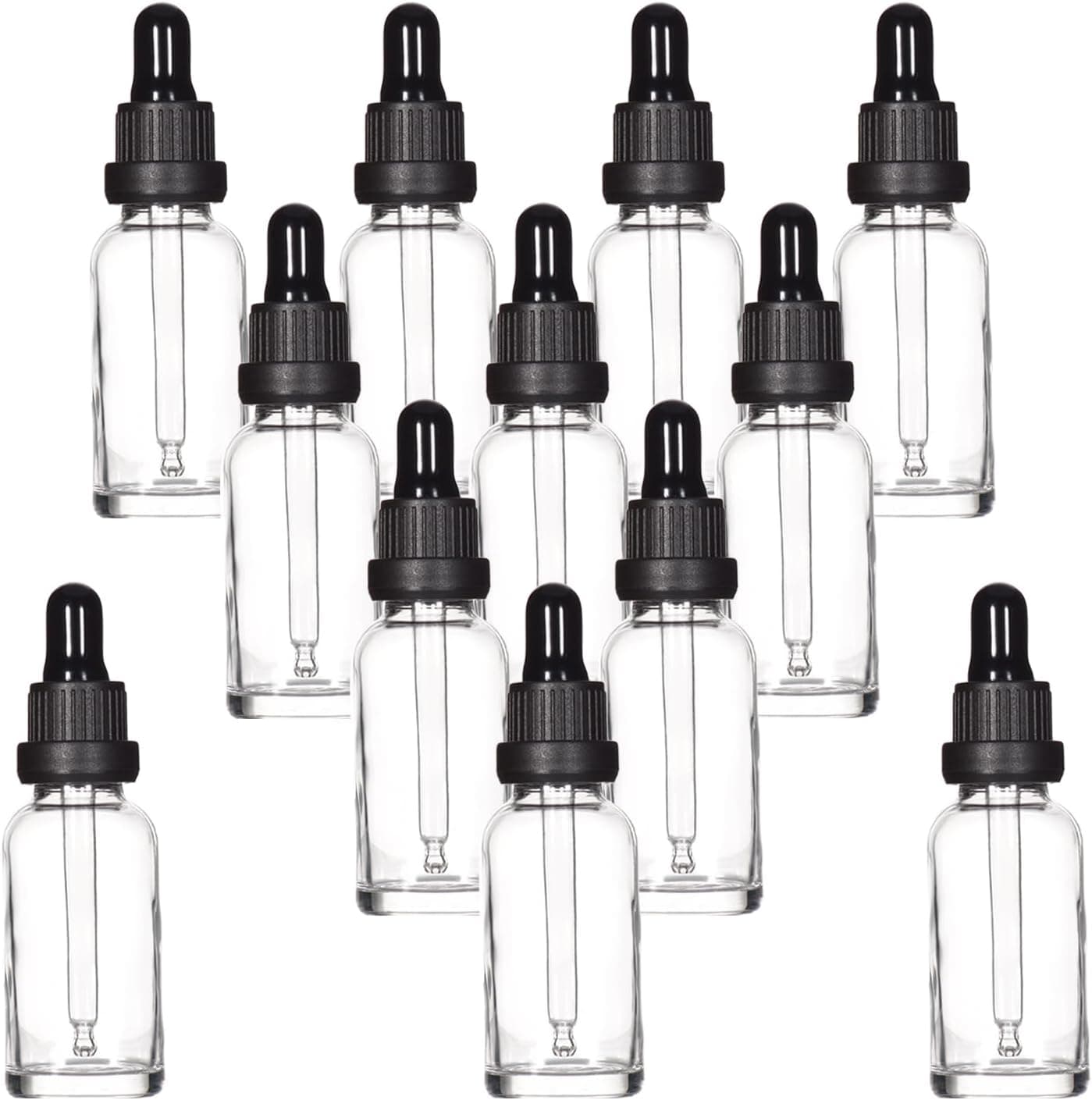YIZHAO Bottiglie contagocce in vetro 30 ml, set 12 pezzi 🧴
