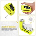 Thumbnail 2 de YOHOOLYO Bloccadisco moto con allarme 110 dB e promemoria 🔒