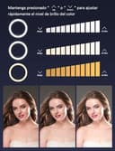 Thumbnail 2 de YOHOOLYO Ring Light Professional 12" luce ad anello 3 modalità 10 livelli 🎥