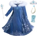 Thumbnail principal de YOSICIL Vestito Elsa da Principessa 3–10 anni 👗