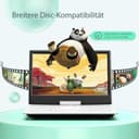 Thumbnail 6 de Yoton Lettore DVD portatile 16,9" con schermo rotabile 📀