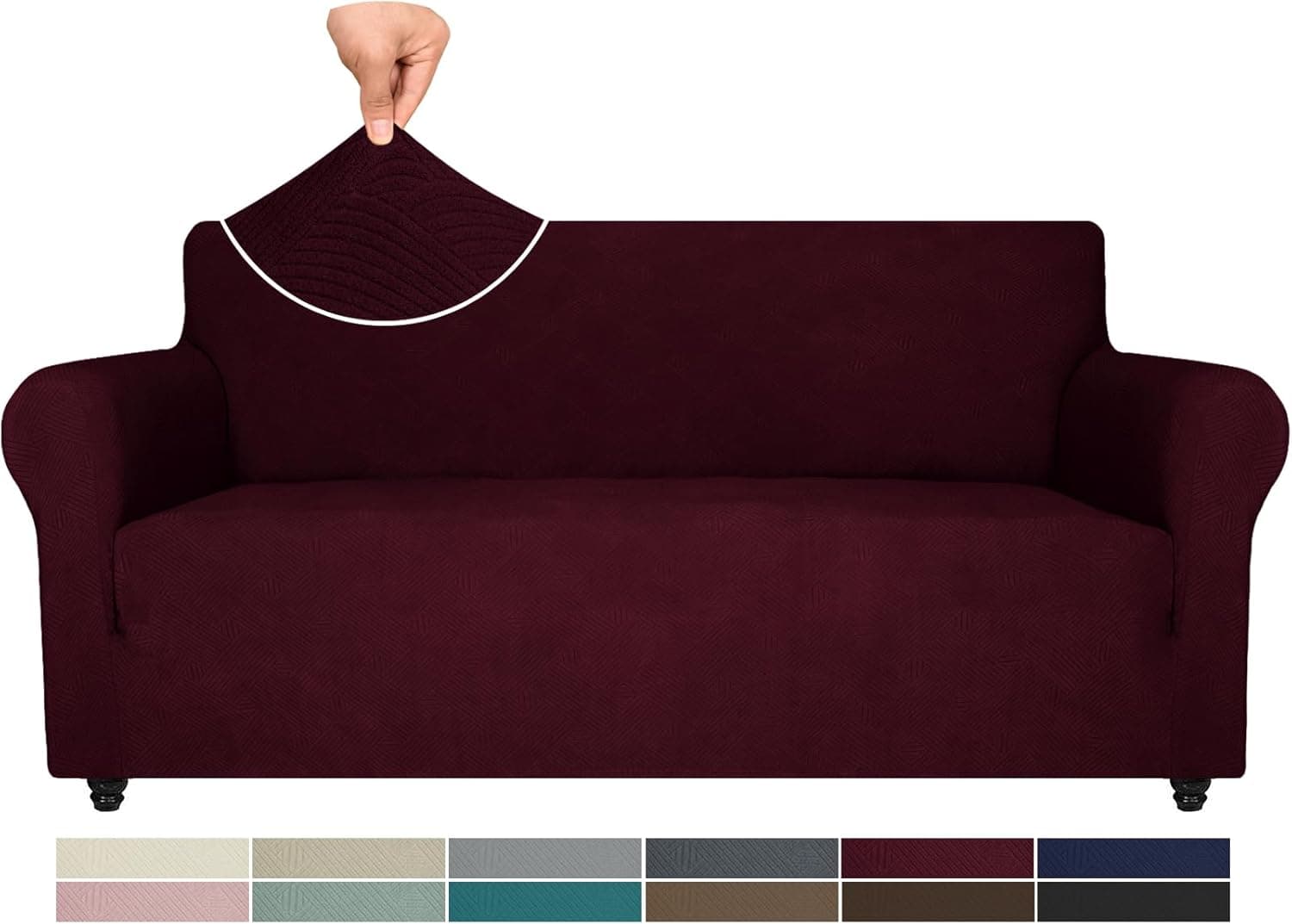 Ystyle Copridivano 3 posti antiscivolo rosso 🛋️