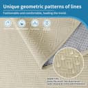 Thumbnail 3 de Ystyle Copridivano 3 posti con braccioli beige 🛋️