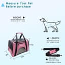 Thumbnail 2 de ZaneSun Zaino morbido per animali piccoli con 5 finestre in rete 🐶