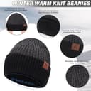 Thumbnail 6 de ZASFOU Berretto invernale unisex foderato in pile 🎩