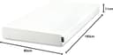 Thumbnail 1 de Zinus Materasso singolo 80x190 cm ortopedico 11 cm 🛏️