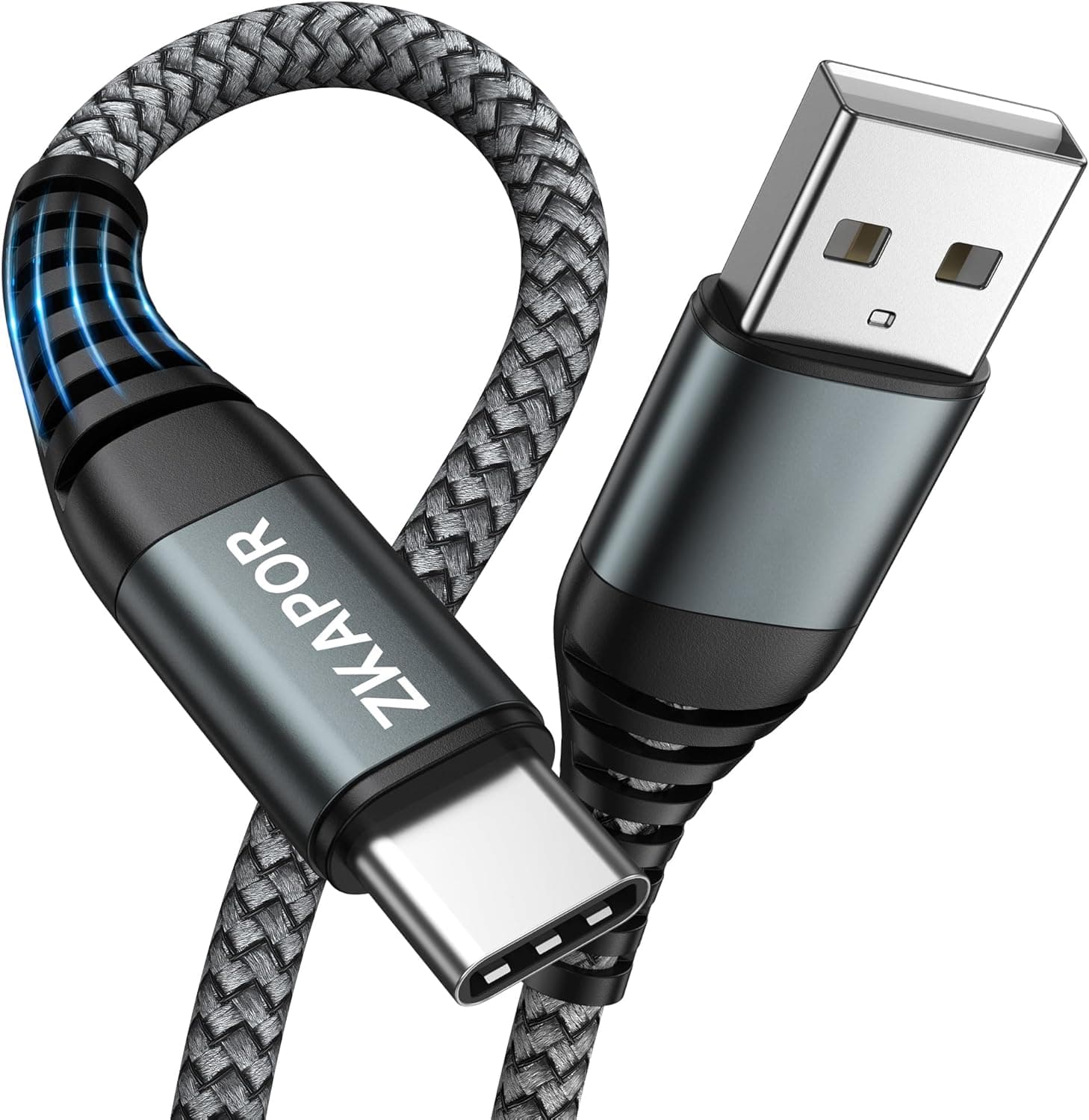 ZKAPOR Cavo USB Type‑C 1 m ricarica rapida 3A 📱
