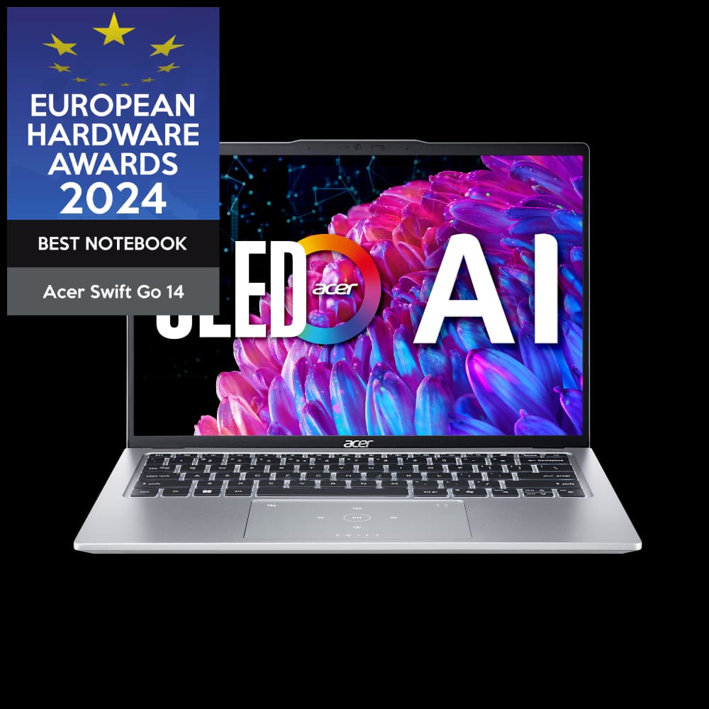 Imagen de Acer Swift Go 14 OLED SFG14-73 portátil 14" Plata 💻 en OfertitasTOP